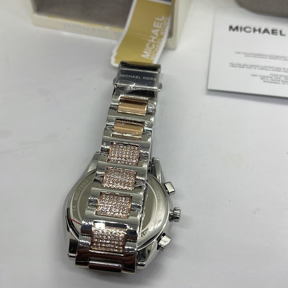 Brand New Michael Kors Diamond series Unisex Watch MK7098 silver - Picture 12 of 14
